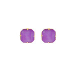 Loren Hope Sophia Studs in Violet