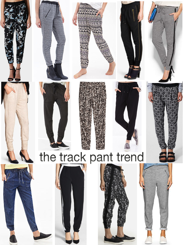 The Track Pant Trend - GLAMOURITA