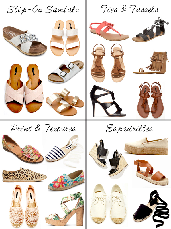 Top Summer Shoe Trends | 2015 - GLAMOURITA